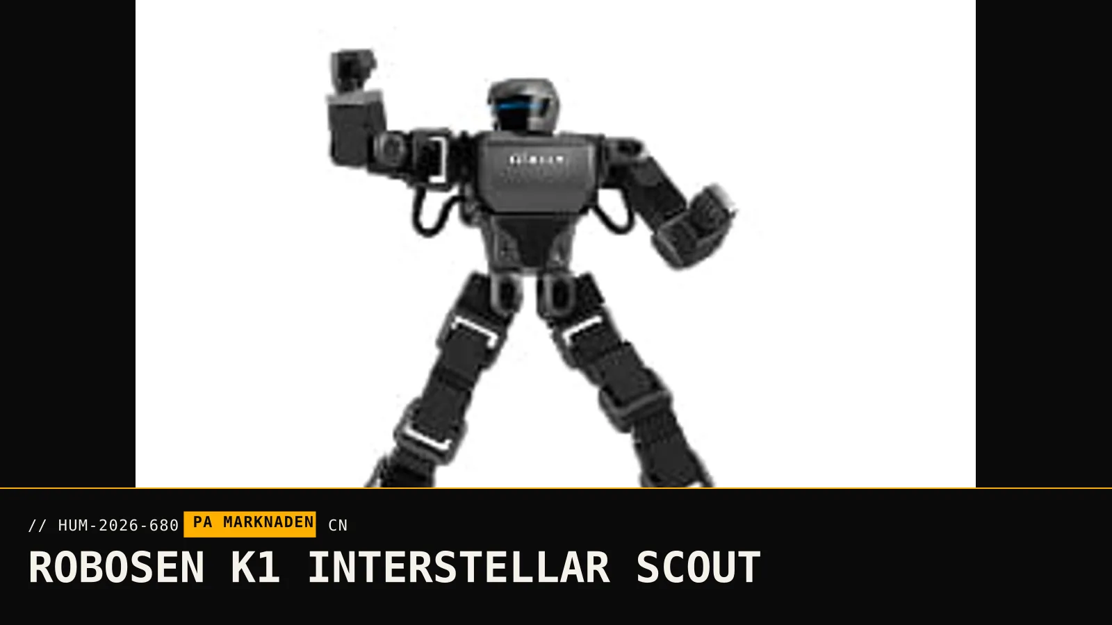 Robosen K1 Interstellar Scout, officiell bild